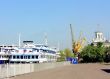 Passenger river port