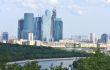 Buildings of the area "Moscow City"