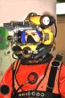 Helmet of diver