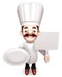 Shop the Chef to Promote, 3D Chef Character 