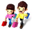 I like shopping for couples, 3D Family Character