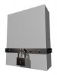 box and padlock