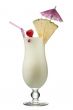 view of a pineapple milkshake