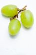three green grapes