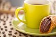 cookie cream and coffee