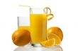 image of orange slice with orange in glass