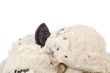 macro shot of cookies and cream ice cream