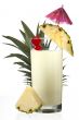 close up shot of pineapple milkshake