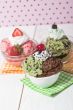 cold ice cream on the bowl