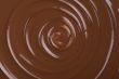 twirling chocolate