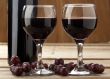 wine with grapes