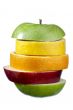 various fruit slices