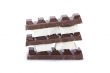 stack of white and brown chocolate
