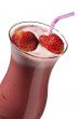 strawberry shake with strawberries