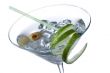 vodka in a martini glass