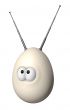 egg with antenna