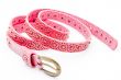 Pink women belts