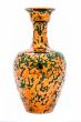 Vase of metallic aspect
