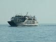 Ferry to the Libyan Sea near the island of Crete