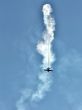 Perform aerobatics by the aircraft at the airshow