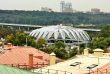 Dome of the sports complex, view from above