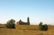 Rural landscape with church
