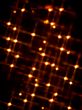 blur decorative orange neon lights