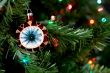 christmas decorations in tree