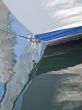 reflection of boat and water