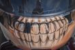 teeth mural