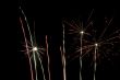 lined up fireworks