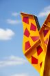 colourful metal sculpture