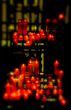 red candles