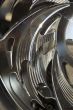 shiny metal motorcycle tire