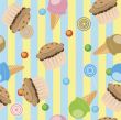 cupcakes ice cream and lollipop