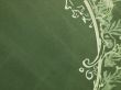 seamless pattern on green