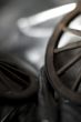 cropped view of a wheel