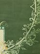 green floral abstract background