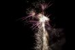 pink and yellow fireworks