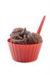 chocolate ice cream with chocolate toppings