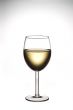 glass with wine