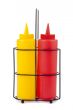 mustard and catsup bottle