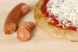 sausage with pizza