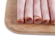 up close ham rolls