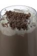 chocolate drink with whipped cream