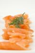 slices of smoked salmon 