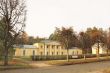 Old-time palace in the evening