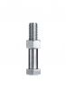 bolt with nut way down