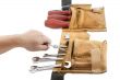 tool belt with spanner and screwdriver
