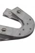 close up shot of horseshoe
